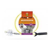 Kit Deshollinador Para estufas de Pellets FUEGONET 80 mm de Diámetro.