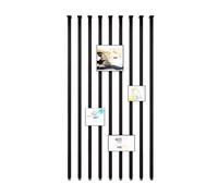 Kit divisor de habitación de suelo a techo, poste de división de altura ajustable, columna de pared, base sin taladro, 200 cm / 78.7in, ideal para espacios de hogar y oficina