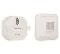 Kit domótico de control de iluminación Smartwares - Detector de movimiento y módulo incorporado - inalámbrico - Fácil instalación