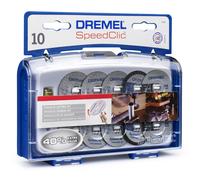 Kit DREMEL SC690 de 10 discos + mandril - B 2615S690JA
