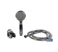 Kit ducha 5 funciones (mango+flexo+colgador)