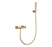 Kit ducha monomando Firenze oro cepillado Imex