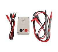 Kit electrónico de prueba de continuidad, probador de circuito de zumbador de 9 V con luz indicadora LED, para prueba de cable PCB 100DB alarma de sonido (D)
