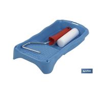 Kit esmaltar rodillo+cubeta 16 x 31 cm