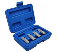 Kit Extractor De Tornillos Removedor Universal Multi-Estría 6,35 mm, 4
