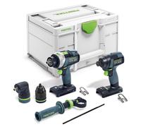 Kit Festool de atornillador y taladro TID 18 Basic-Set TPC 18/4 | 578833