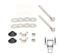 Kit fijación sanitario - incluye soportes de 6x90 mm, fabricados en acero, ideal para asegurar cisternas e inodos con alta resistencia.