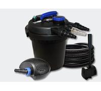 Kit filtración estanque presión 6000l 11 vatios UVC 70 vatios bomba manguera fuente 4216228