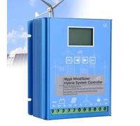 Kit generador de turbina eólica con Controlador de Carga, generador de turbina Vertical, Controlador de Carga híbrido eólico-Solar MPPT, Pantalla LCD, Ideal para turbinas eólicas, Paneles so