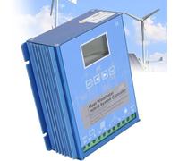 Kit generador de turbina eólica con Controlador de Carga, generador de turbina Vertical, Controlador de Carga MPPT para Sistema híbrido eólico-Solar, regulador adaptativo automático para Gen