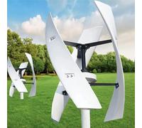 Kit generador de turbina eólica con Controlador de Carga, generador de turbina Vertical, Kit generador eólico - turbina eólica de levitación magnética con Controlador para hogares, embarcaci
