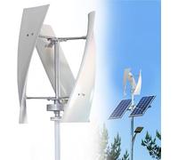 Kit generador de turbina eólica con Controlador de Carga, generador de turbina Vertical, Kit generador de turbina eólica Vertical - Generador de energía de Molino de Viento de Baja velocida
