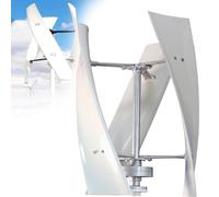 Kit generador de turbina eólica con Controlador de Carga, generador de turbina Vertical, Kit generador de turbina eólica - diseño Vertical, generador trifásico de CA de imán Permanente con c