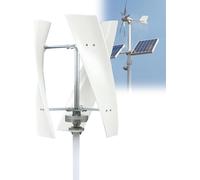 Kit generador de turbina eólica con Controlador de Carga, generador de turbina Vertical, Kit generador de turbinas eólicas Verticales para jardín, pequeña turbina eólica Vertical trifásica d