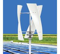 Kit generador de turbina eólica con Controlador de Carga, generador de turbina Vertical, Kit generador eólico portátil Veal, turbina eólica Helix para el hogar, Barcos y alumbrado público: u