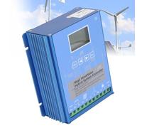 Kit generador de turbina eólica con Controlador de Carga, generador de turbina Vertical, Sistema híbrido eólico-Solar, Controlador de Carga MPPT para regulador automático para generador de t