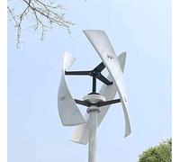 Kit generador de turbina eólica con Controlador de Carga, generador de turbina Vertical, turbinas eólicas Verticales con Controlador, inversor de Red Geneor para Uso doméstico, generación de