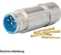 KIT HUMMEL, incluye conectores M23, conector de potencia y conector de acoplamiento. Terminal de crimpado recto, número de polos: 3+4+PE. Terminal de conexión tipo clavija