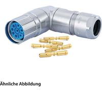 KIT HUMMEL que incluye: conectores M23, cable de alimentación, conector, terminal de crimpado en ángulo, número de polos: 10, conector hembra giratorio
