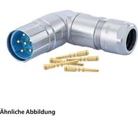 KIT HUMMEL que incluye: conectores M23, cable de alimentación, conector, terminal de crimpado en ángulo, número de polos: 3+5+PE, con borne giratorio