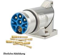 KIT HUMMEL que incluye: conectores M23 híbridos, conector para dispositivos, con terminal de crimpado en ángulo, número de polos: 3+4+4+PE, con pines en la parte frontal