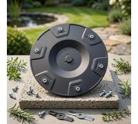 Kit Instalación Disco con 3 Tornillos para Robot para eufy Kit | para ajuste perfecto modelos para e15, E18, V600, restaura precisión corte original sin modificaciones