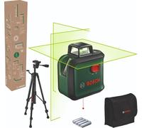 Kit láser de líneas transversales AdvancedLevel 360, trípode TT 150, caja para comercio electrónico