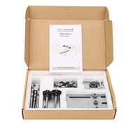 Kit localizador de taladro de carpintería con plantilla de espiga autocentrante 3 en tamaños de 6, 8, 10 y 15 Mm para perforación precisa de agujeros