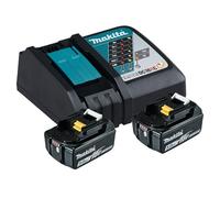 Kit Makita 2 baterías 5Ah BL1850 Charger DC18RC