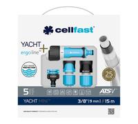 Kit manguera de riego yacht mini 15 m (3/8" 9 mm)
