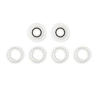 Kit Mantenimiento Robot Piscina 8 Filtros 2 Correas para ruedas | Incluye 8 filtros panel ultra, 2 correas, 6 para ruedas , 4 posición, mantenimiento completo