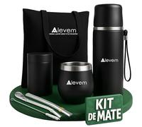 Kit Mate Argentino Completo 7 Piezas | Calabaza, Termo 1L, Bombilla