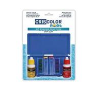 Kit Medición Líquido Cloro y pH para Piscinas | Reactivos de Análisis Rápido, Control de Calidad del Agua piscina