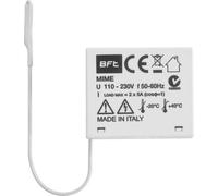 Kit MIME AC receptor universal bicanal de interior con 2 salidas independientes con 1 mando a distancia Mitto 4 Clear Ice