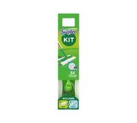 Swiffer Sweeper Kit Básico, 1 mopa, 8 paños secos y 3 húmedos para suelo