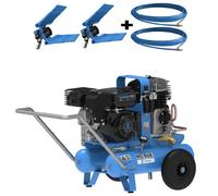 Kit Motocompresor Campagnola MC 548 7HP + 2 Vareadores neumáticos Tuono Evo