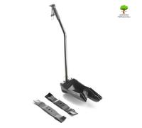 Kit Mulching Corcho + 2 Cuchillas Original Stiga 299900370 Para Tractores Placa
