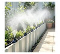 Kit Nebulizador Exterior, Riego Por Goteo Patio Jardín Césped