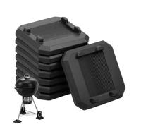 Kit Nivelador para Parrilla 8 Piezas De Accesorios Para Barbacoa Y | Bloques Niveladores para Plancha Dormitorio, , Vacaciones, Apartamento, Cocina, Restaurante
