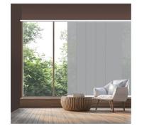 Kit panel japonés screen grado de apertura 10% perla gris 191 x 270