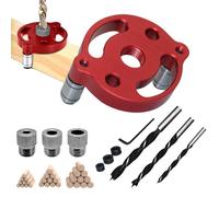 Kit Para Centrado Automático De Espigas Guía de Taladro Ajustable