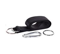 Kit para Colgar Hamacas Polyester 5x200cm, Agarre 0.7x7cm, Soporta 120kg, 16.5x8x10.6cm