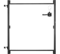 Kit para la construcción de una puerta, compatible con aberturas de 1,52 a 2,44 metros de ancho y vallas de 1,83 a 2,13 metros de altura