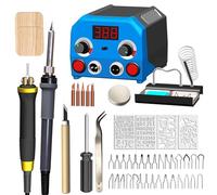 Kit Pirograbador de Madera con 2 Rotuladores y 30 Puntas de Alambre