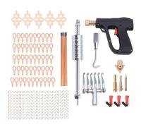 Kit profesional de extractor de abolladuras con pistola de martillo de soldadura y garra cóncava para reparación de paneles de carrocería de automóviles