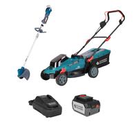 Kit promocional para el cuidado del césped KS 33LM-BCT20V-SET