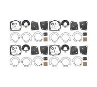 Kit Reparación Carburador 0438996 0436852 0435442 Para Johnson Para Evinrude V4 V6 90 100 105 115 150 175 HP Para Fueraborda 18-7247 Carburador Carburadores(4 pcs 438996)