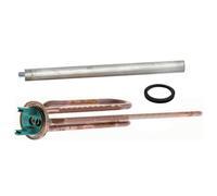 Kit Reparación Termo 1200W compatible Fleck, Thermor, Cointra | Resistencia Curva, Ánodo Magnesio y Junta | 50-200 Litros