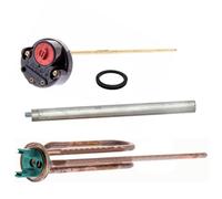 Kit Reparación Termo 2000W compatible Fleck, Thermor, Cointra | Resistencia, Ánodo, Junta y Termostato Varilla 270mm