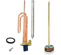 Kit Reparación Termo Eléctrico Resistencia 1500W, Ánodo Magnesio, Termostato, Junta de Goma, Tornillo (1500W) GOLDMAN SERVICE